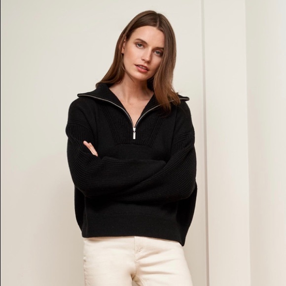 La Ligne Bastien Sweater In Black 